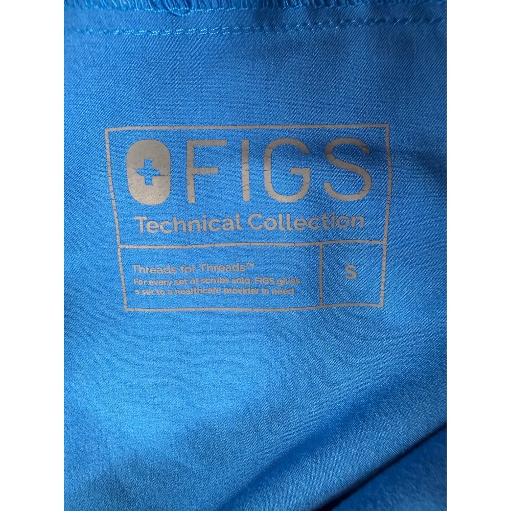 FIGS Zamora Scrub Joggers Small Blue Athletic Minimalist - Picture 5 of 8